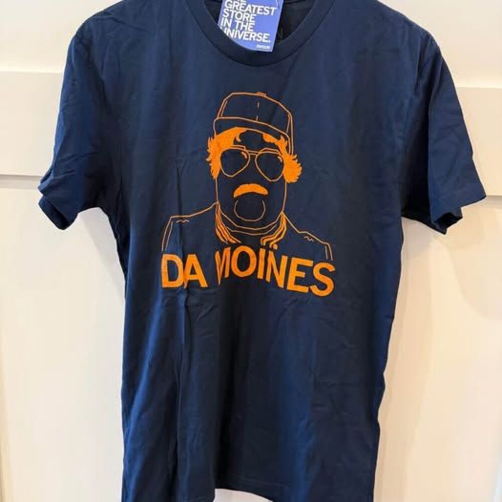 NEW With Tags Raygun Men’s Chicago Bears Da Bears Des Moines Blue Tee Shirt Sz M